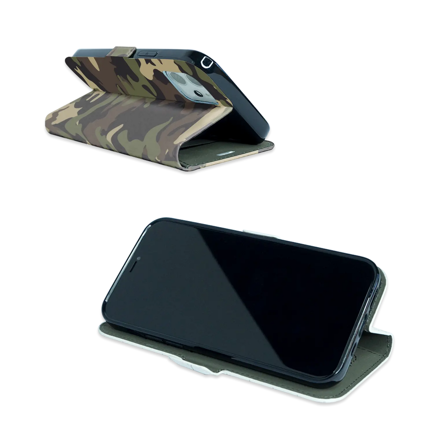 Let's Face It - Camouflage - brugerdefineret iPhone-etui