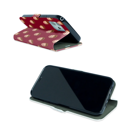 Face & Swirls - brugerdefineret iPhone-etui