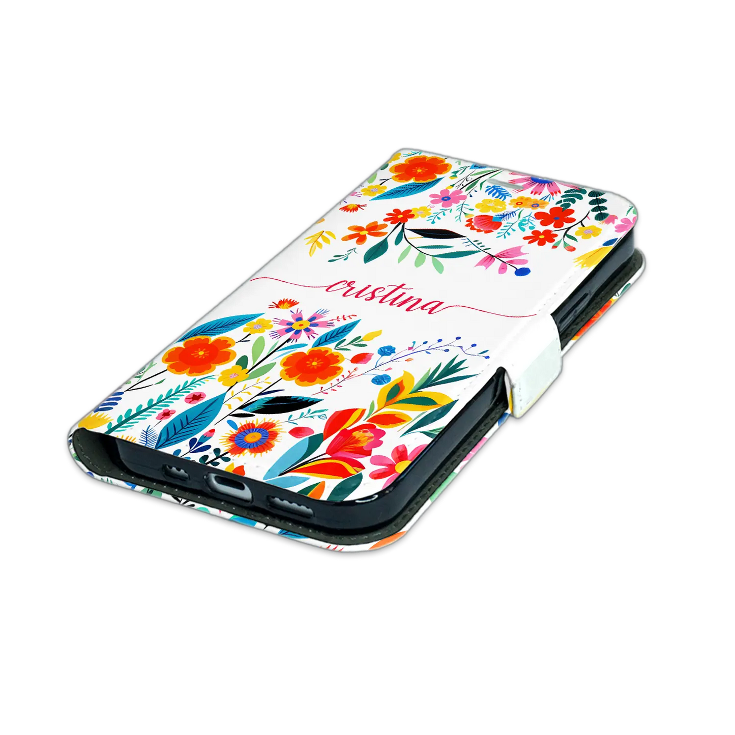 Happy Flowers - Custom Galaxy S Mobilcover