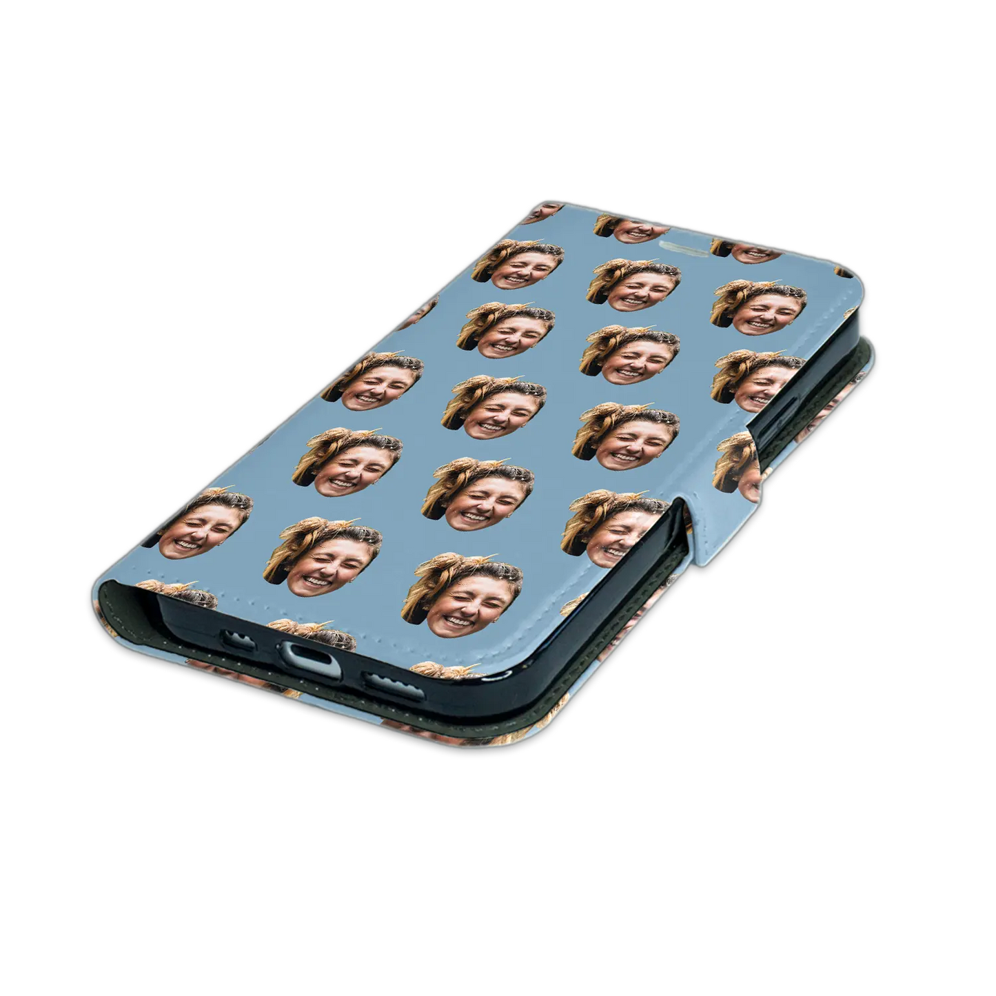 1 ansigt - brugerdefineret iPhone-etui