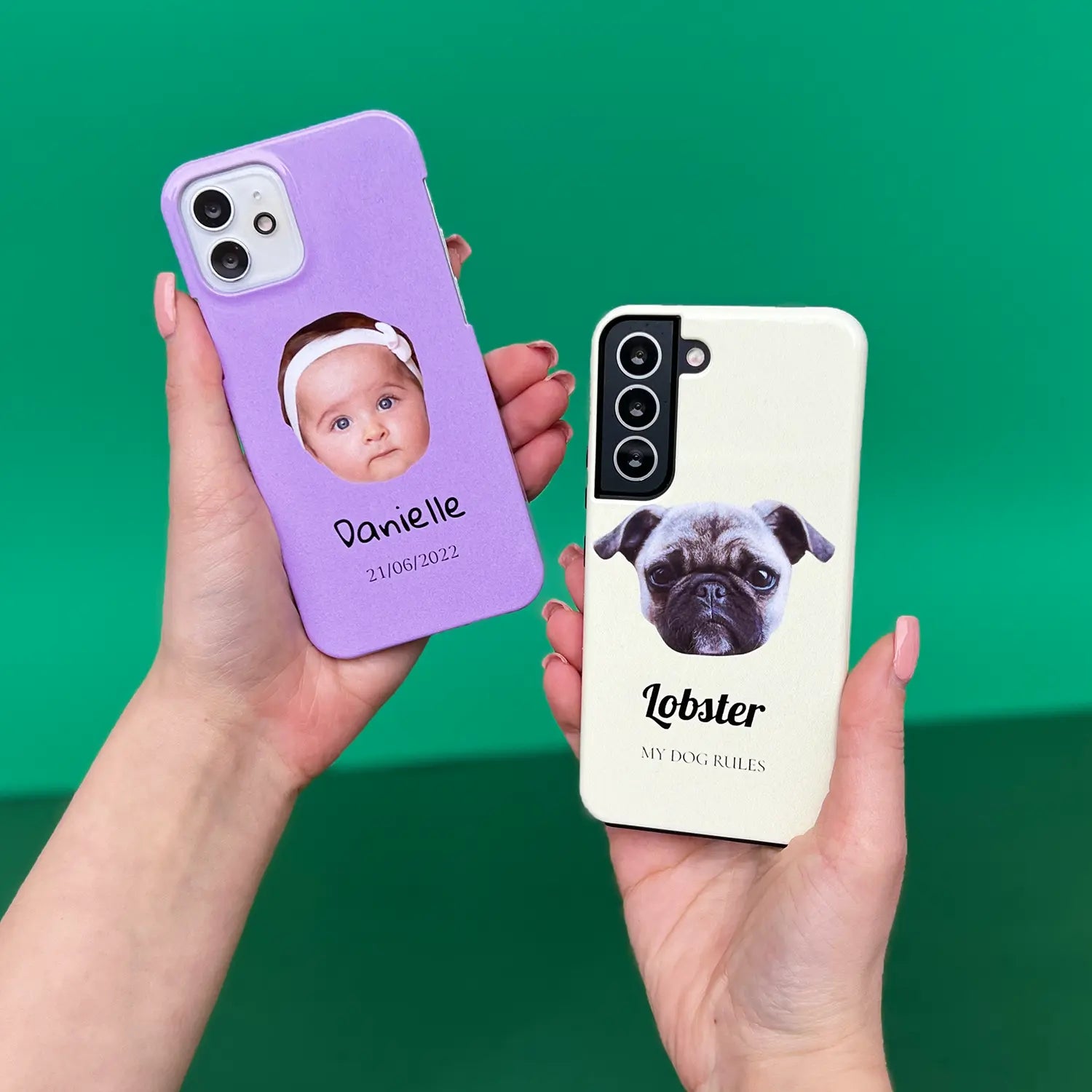 Kolekcja twarzy: Baby i Dog Design