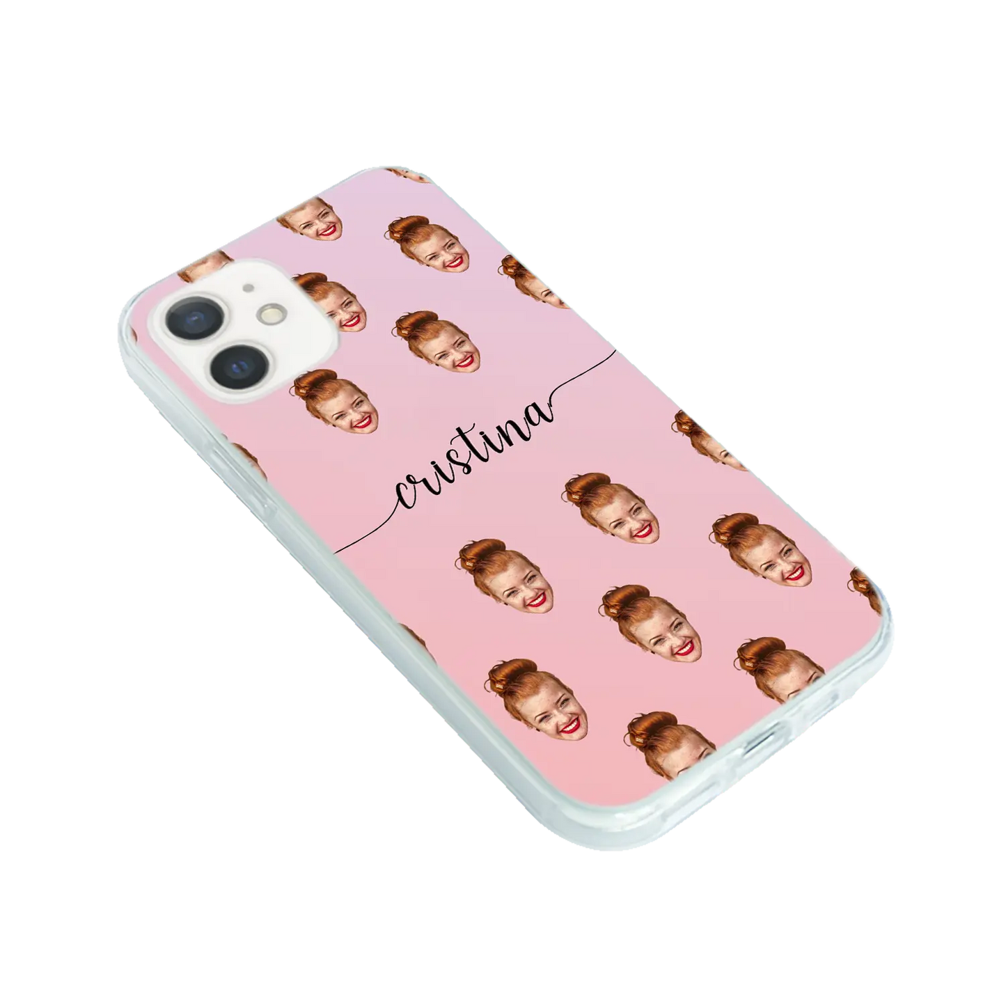 Face & Swirls - spersonalizowane Galaxy  S Case