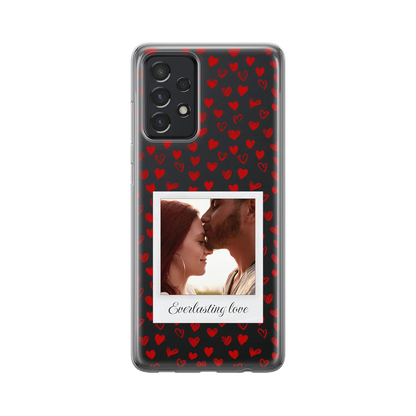 Polaroid Hearts - spersonalizowane Galaxy  A Case