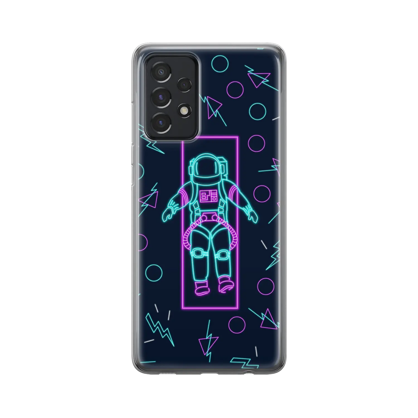 Neon Astro - spersonalizowane Galaxy  A Case