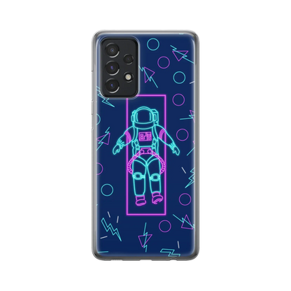 Neon Astro - spersonalizowane Galaxy  A Case