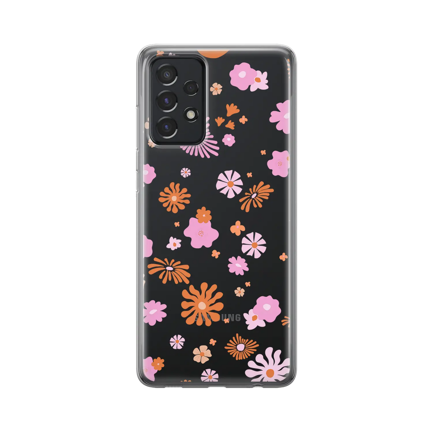 Hippie Flowers - spersonalizowane Galaxy  A Case