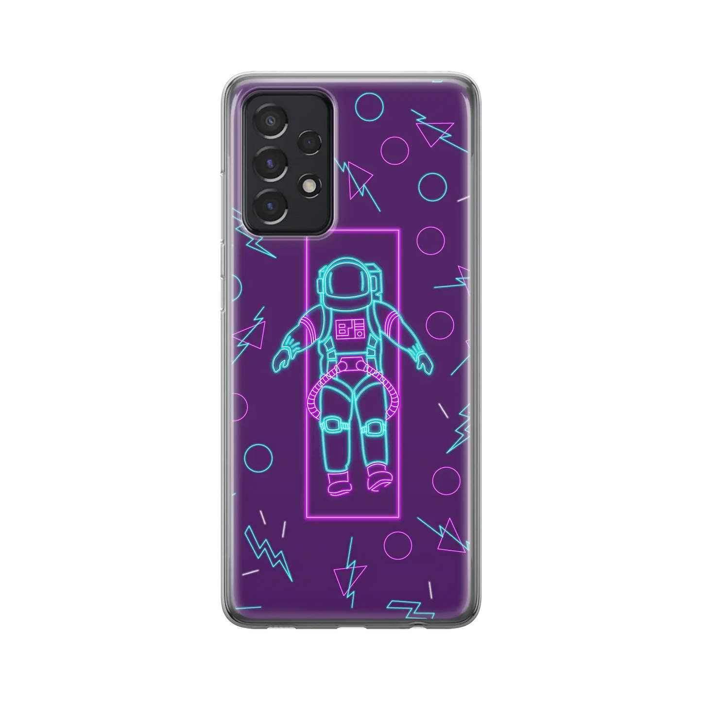 Neon Astro - spersonalizowane Galaxy  A Case