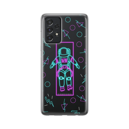 Neon Astro - spersonalizowane Galaxy  A Case