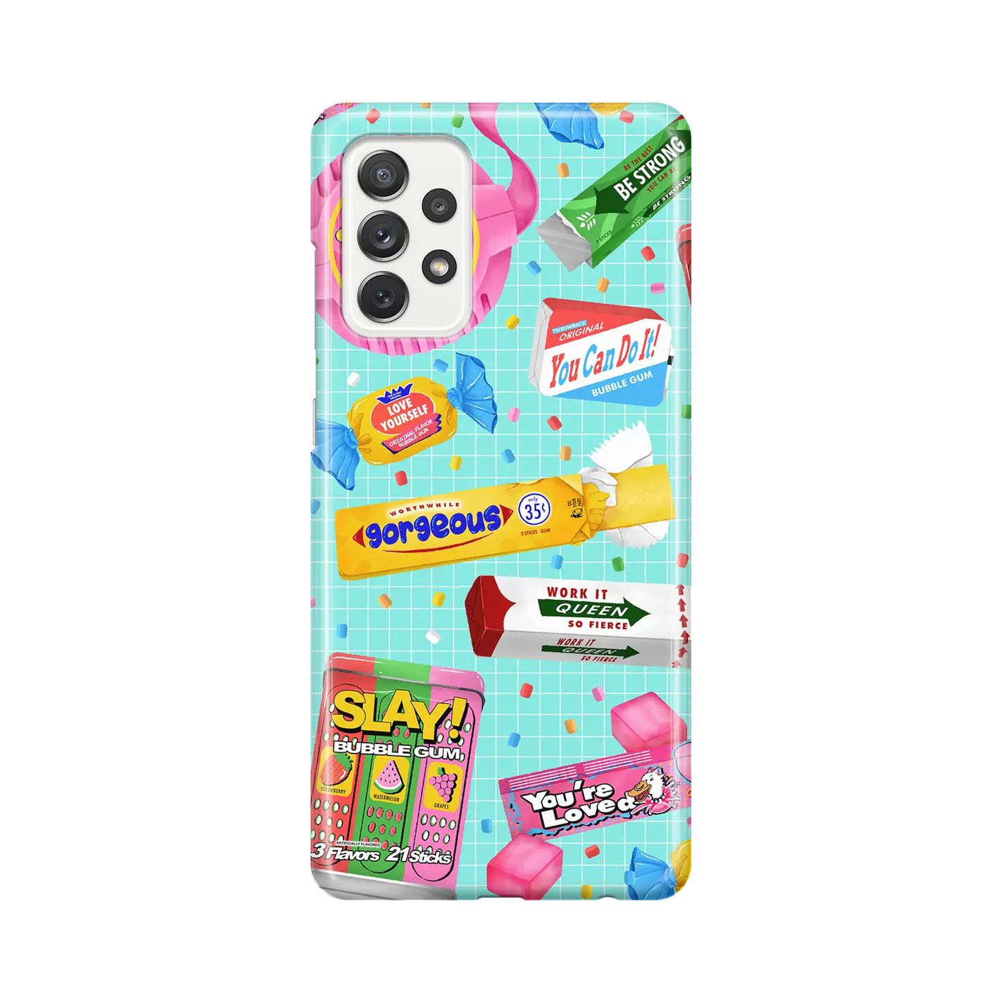 Slay Bubble Gum - spersonalizowane Galaxy  A Case