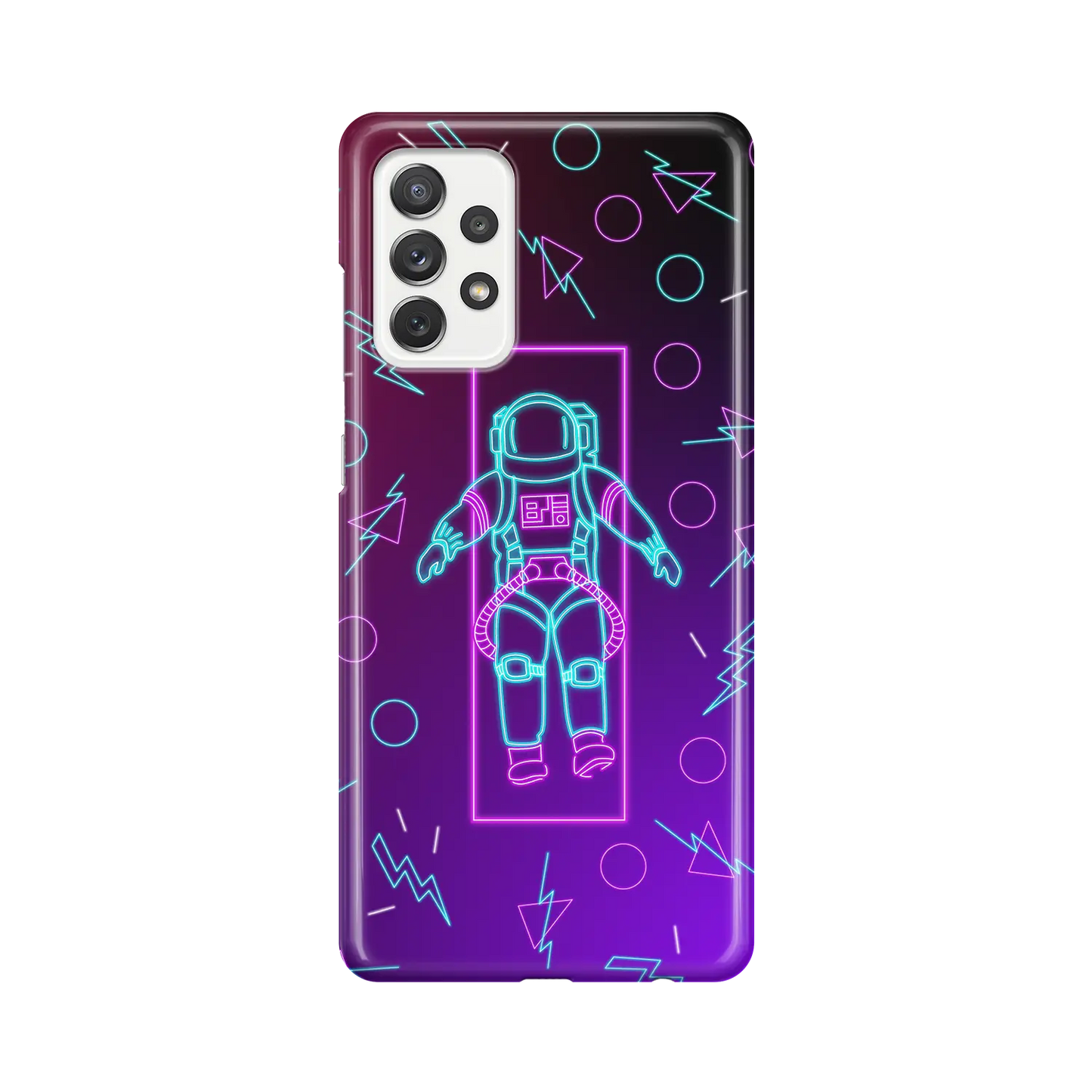 Neon Astro - spersonalizowane Galaxy  A Case