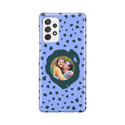 Grunge Dots Picture Style - spersonalizowane Galaxy  A Case