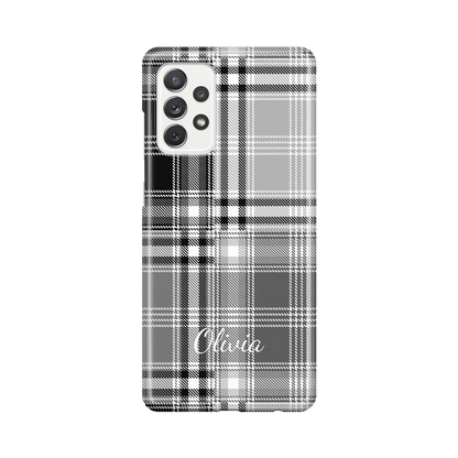 Plaid & Simple - spersonalizowane Galaxy  A Case