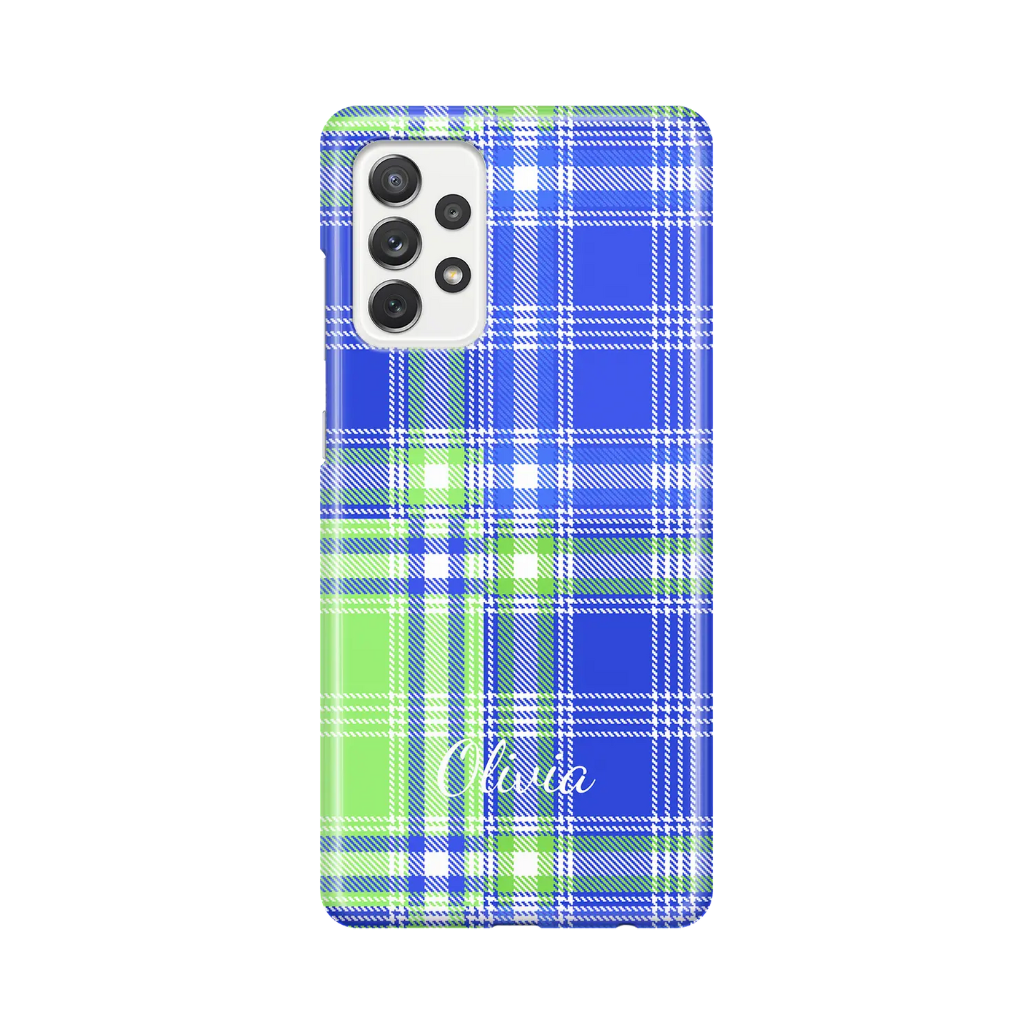 Plaid & Simple - spersonalizowane Galaxy  A Case