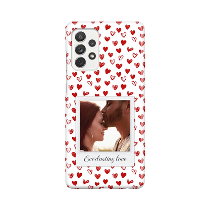 Polaroid Hearts - spersonalizowane Galaxy  A Case