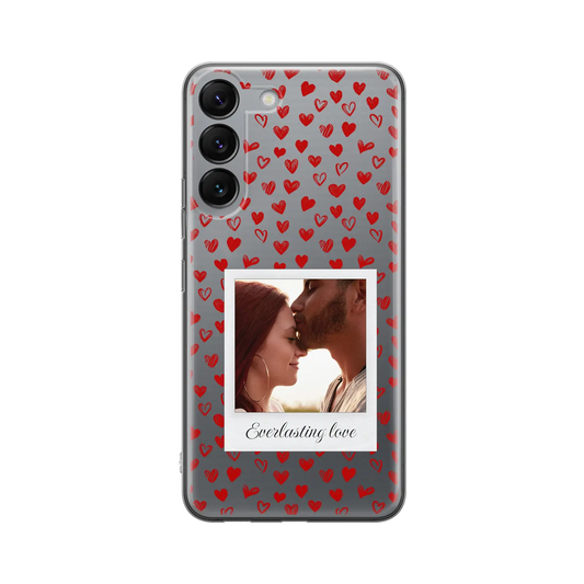 Polaroid Hearts - spersonalizowane Galaxy  S Case