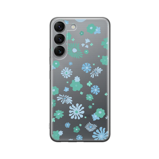 Hippie Flowers - spersonalizowane Galaxy  S Case