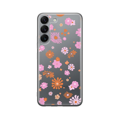 Hippie Flowers - spersonalizowane Galaxy  S Case