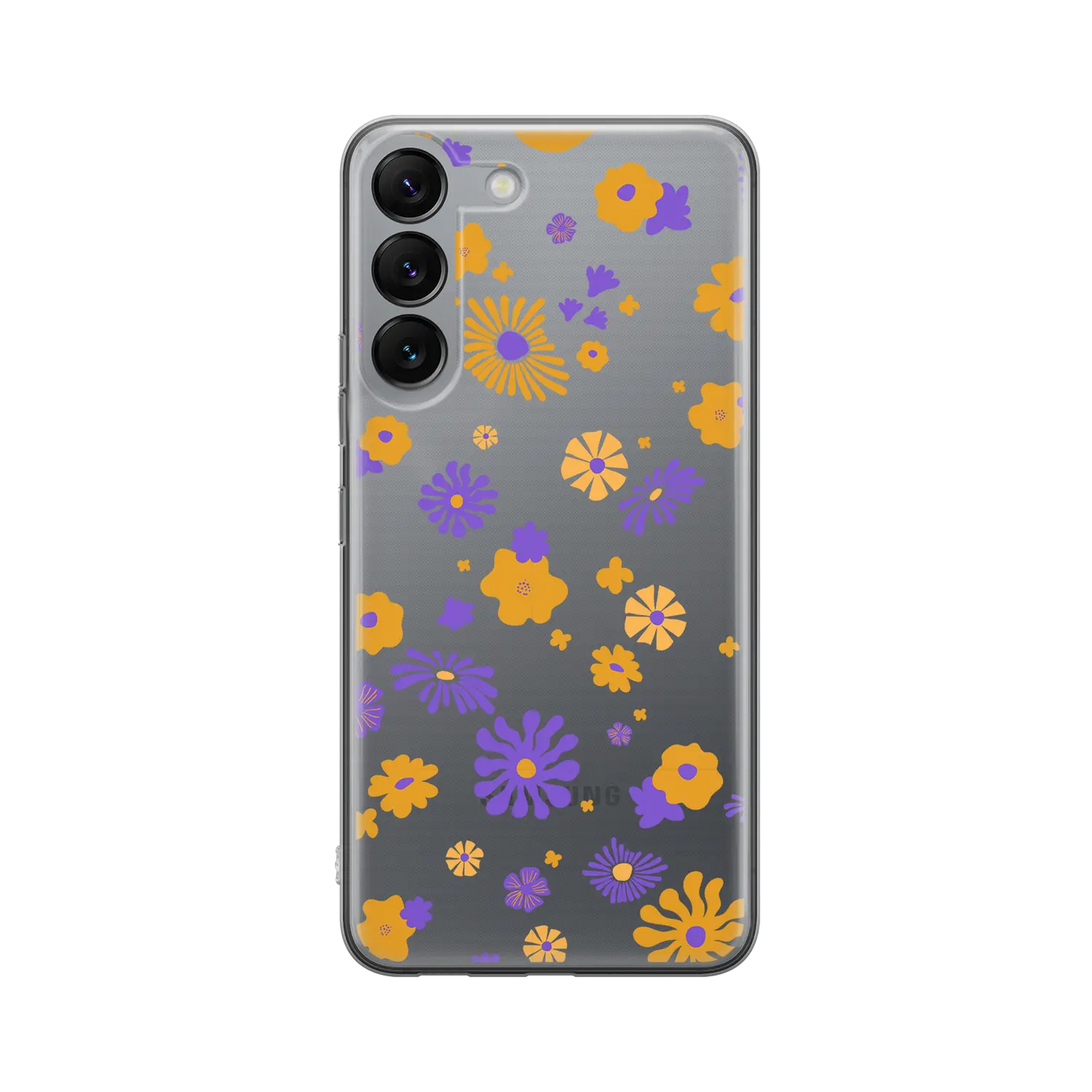 Hippie Flowers - spersonalizowane Galaxy  S Case