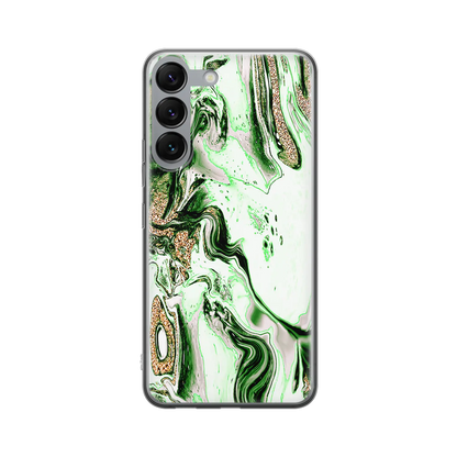 Marble Drip - spersonalizowane Galaxy  S Case