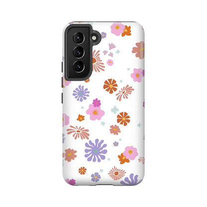 Hippie Flowers - spersonalizowane Galaxy  S Case