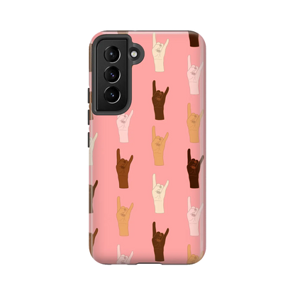 Hands of the World - spersonalizowane Galaxy  S Case