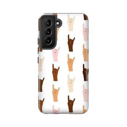 Hands of the World - spersonalizowane Galaxy  S Case