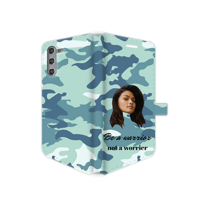 Let's Face It - Camouflage - spersonalizowane Galaxy  S Case