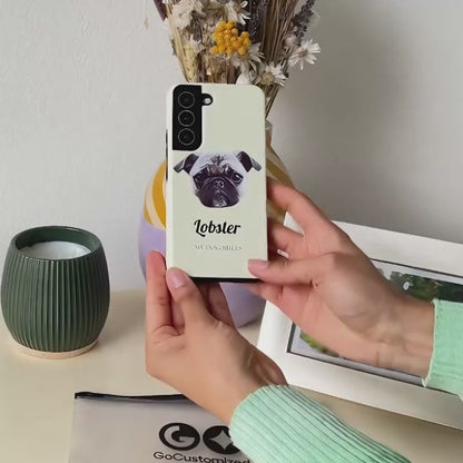 Face & Paws - spersonalizowane Galaxy  S Case