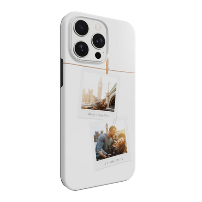 Polaroid Duo - spersonalizowane Galaxy  S Case