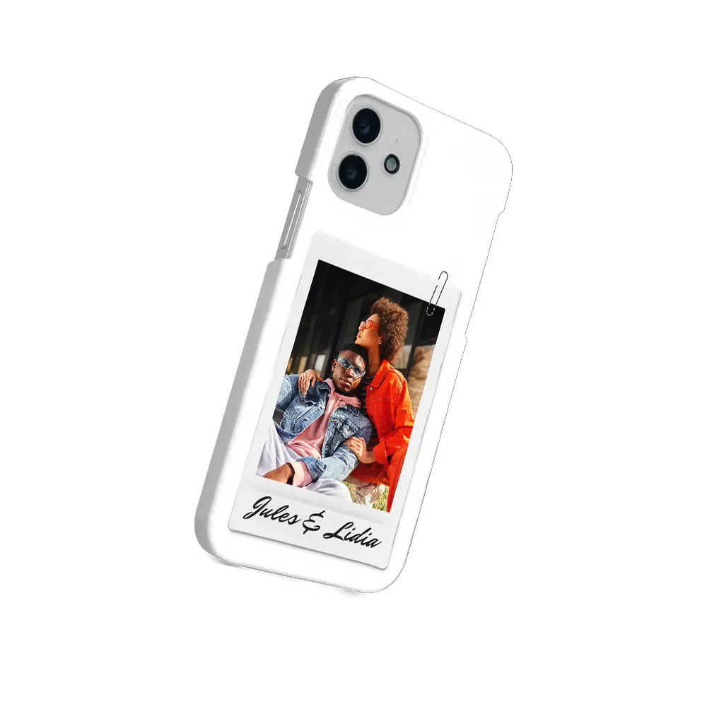 Etui na iPhone'a Polaroid - spersonalizowane