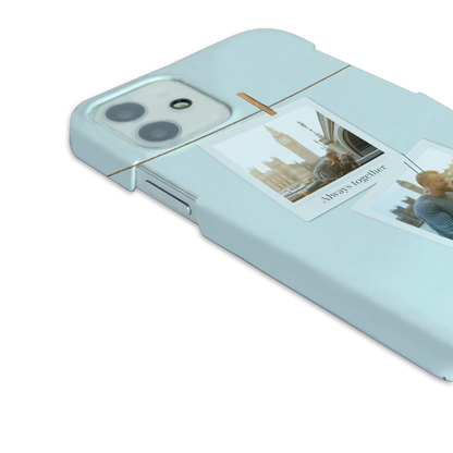 Polaroid Duo - spersonalizowane Galaxy  A Case