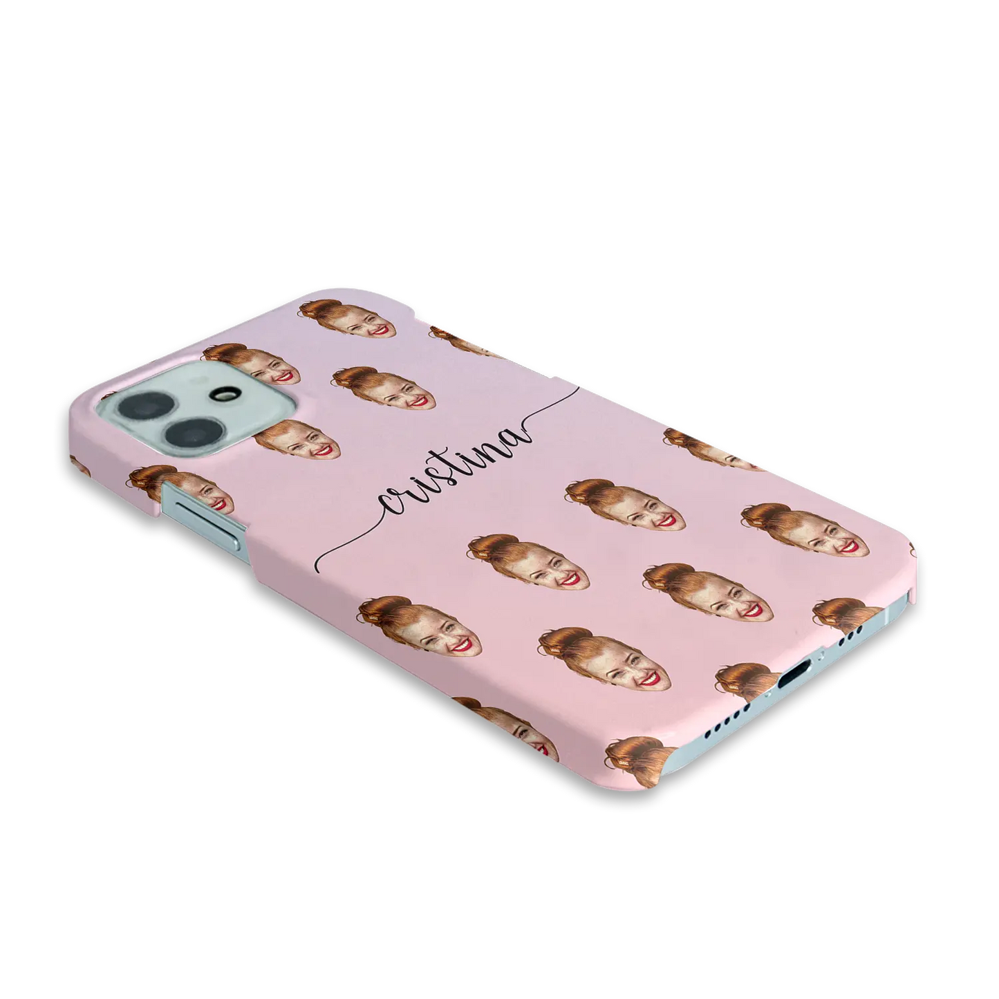 Face & Swirls - spersonalizowane Galaxy  S Case