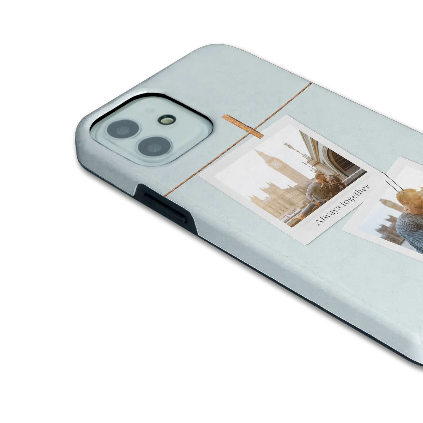 Etui na iPhone'a Polaroid Duo - spersonalizowane