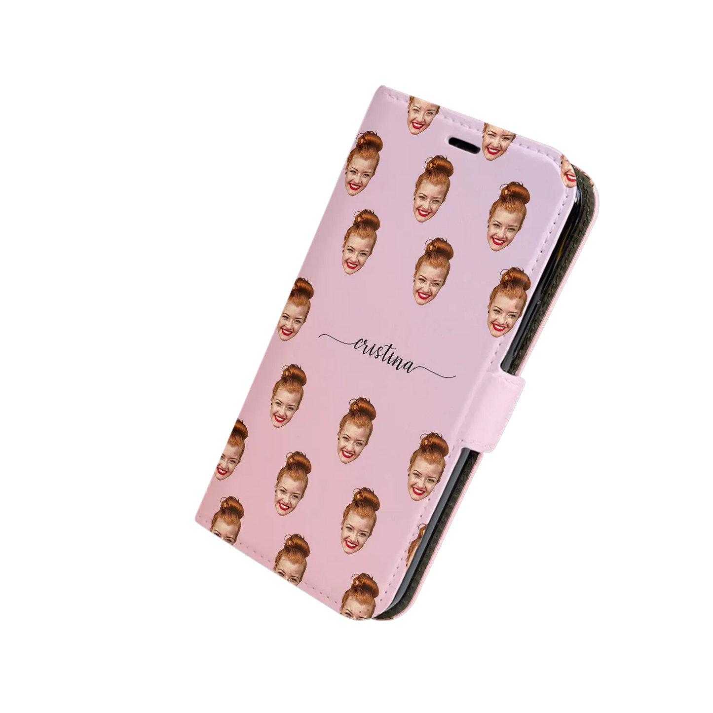 Face & Swirls - spersonalizowane Galaxy  S Case