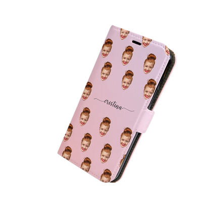 Face & Swirls - spersonalizowane Galaxy  S Case