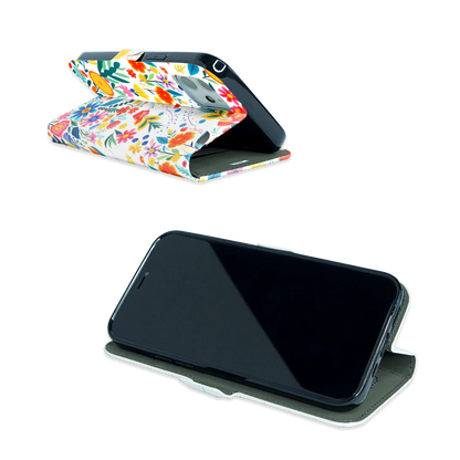 Etui Happy Flowers - spersonalizowane Galaxy  S