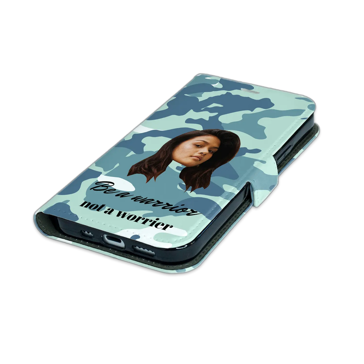 Let's Face It - Camouflage - spersonalizowane Galaxy  S Case